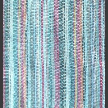 Etole rayée en coton et viscose - Etole indienne