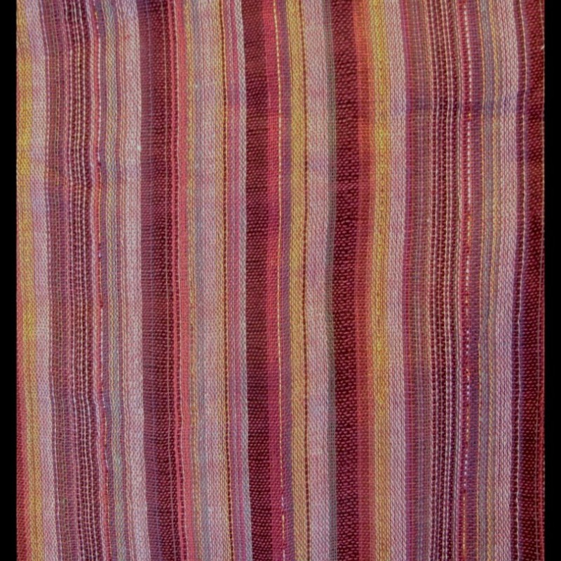 Etole rayée en coton et viscose - Etole indienne