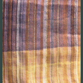 Etole rayée en coton et viscose - Etole indienne