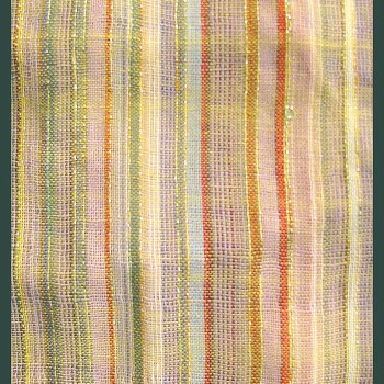 Etole rayée en coton et viscose - Etole indienne