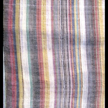 Etole rayée en coton et viscose - Etole indienne