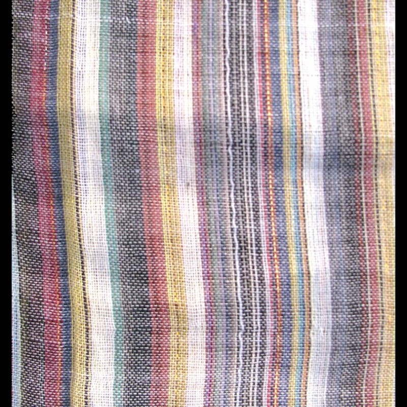 Etole rayée en coton et viscose - Etole indienne
