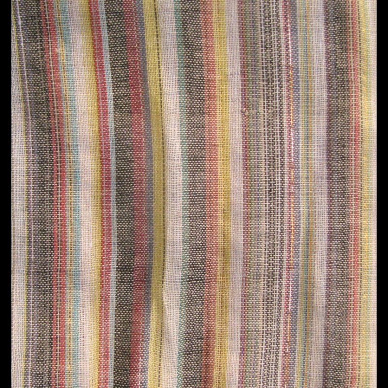 Etole rayée en coton et viscose - Etole indienne