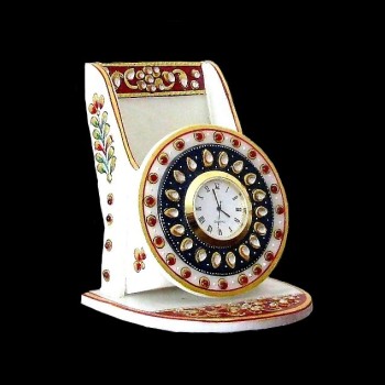 Décoration indienne - Support Bureau-Portable en Marbre