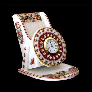 Décoration indienne - Support Bureau-Portable en Marbre