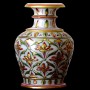 Artisanat indien - Vase-Bougeoir en Marbre