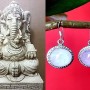 Boucles d'Oreilles indiennes Pierre de Lune - Bijoux Inde