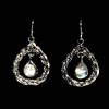 Boucles d'Oreilles indiennes Pierre de Lune - Bijoux Inde