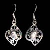 Boucles d'Oreilles indiennes Pierre de Lune - Bijoux Inde