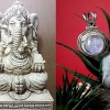 Pendentif indien argent et Pierre de Lune - Bijoux indiens