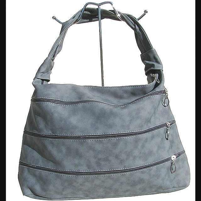 Sac à main femme - sac à main Bleu Gris