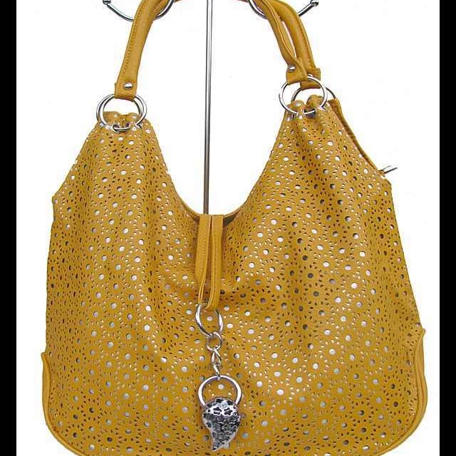 Sac à main femme - sac à main Jaune-Moutarde