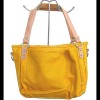 Sac à main femme - sac à main Jaune-Moutarde