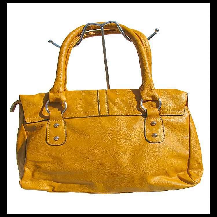 Sac à main femme - sac à main Jaune-Moutarde