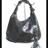 Sac à main femme - sac à main Noir Brillant