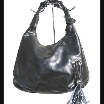 Sac à main femme - sac à main Noir Brillant