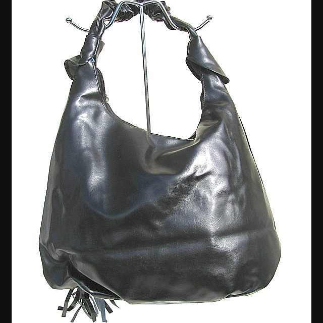 Sac à main femme - sac à main Noir Brillant